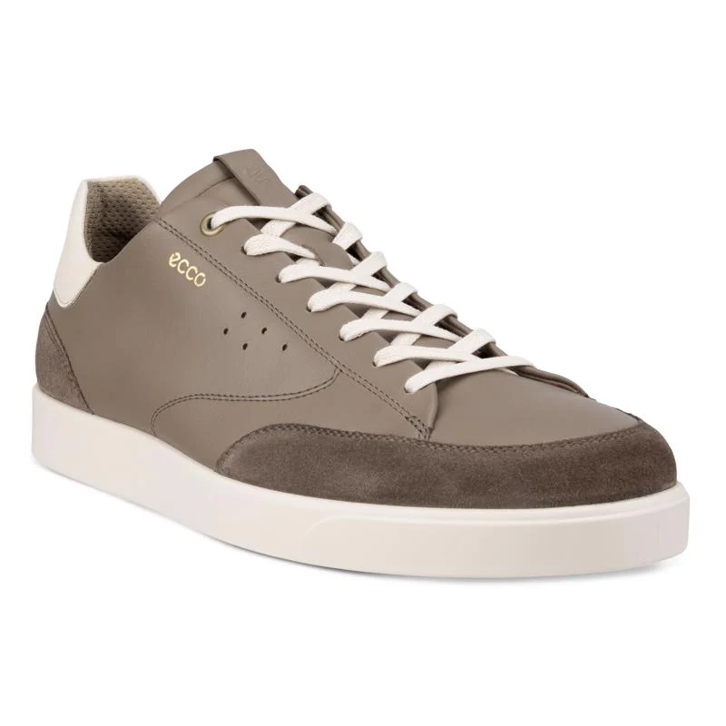 Ecco Men’s Street Lite Dark Clay Taupe Limestone
