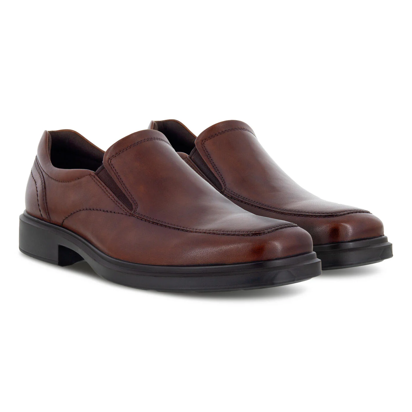 Ecco Men's Helsinki 2.0 Apron Toe Slip On Cognac 50015401053 - Image 2