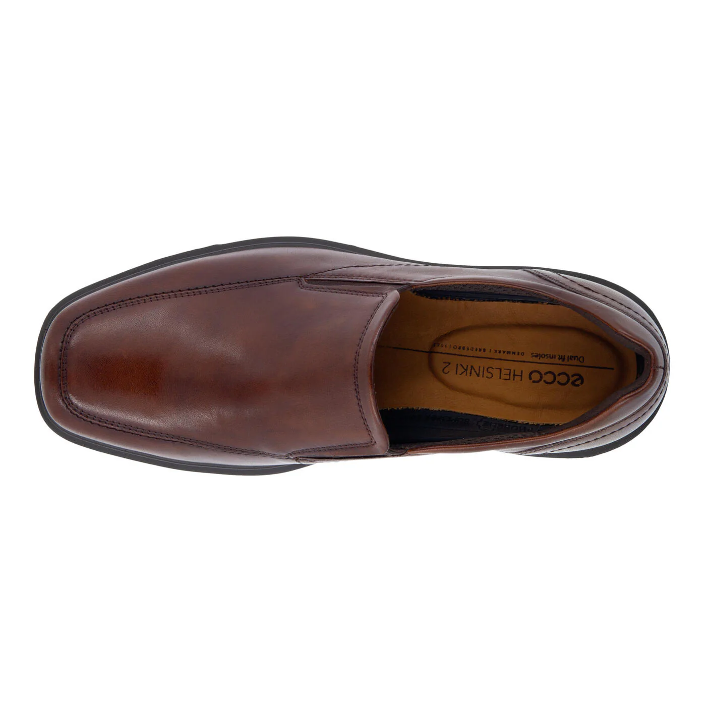 Ecco Men's Helsinki 2.0 Apron Toe Slip On Cognac 50015401053 - Image 4