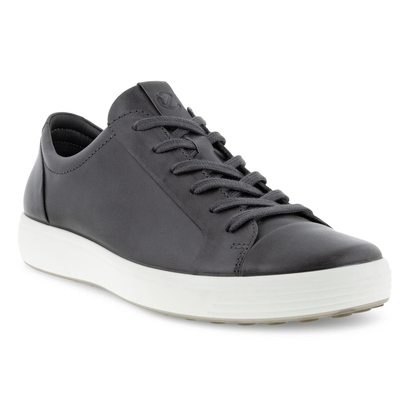 Ecco Men's Soft 7 Sneakers Titanium Leather 47036402244