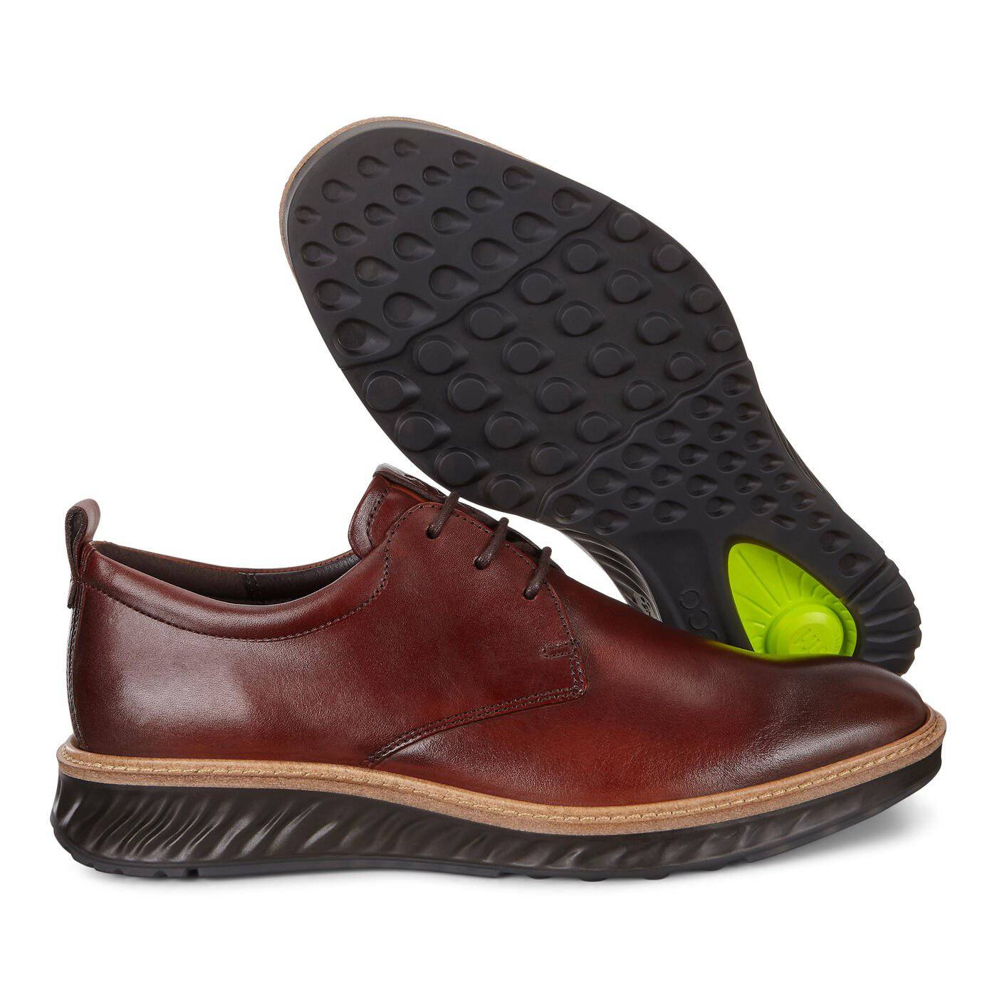 Ecco Men's St 1 Hybrid Cognac Plain Toe 83640401053 - Image 5