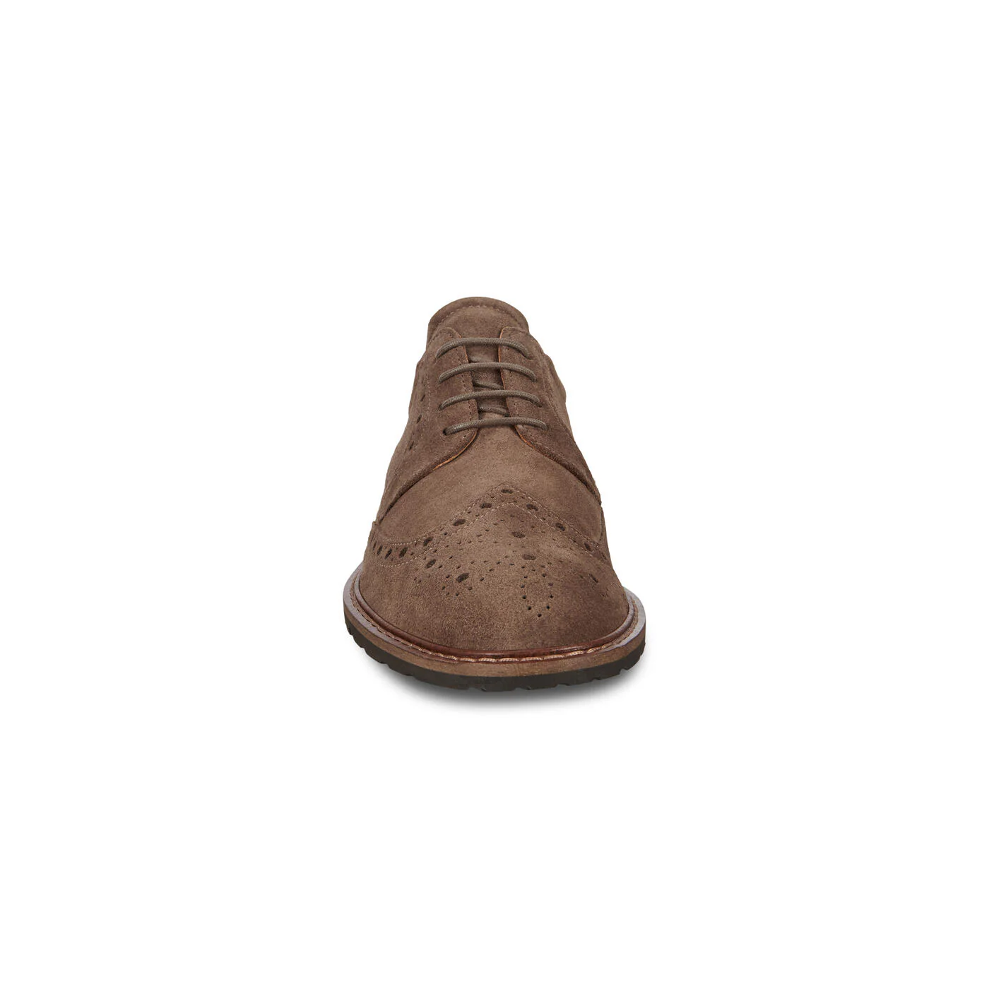 Ecco Men's Vitrus  Wing Tip Tie Dark Grey 64031405559 - Image 5