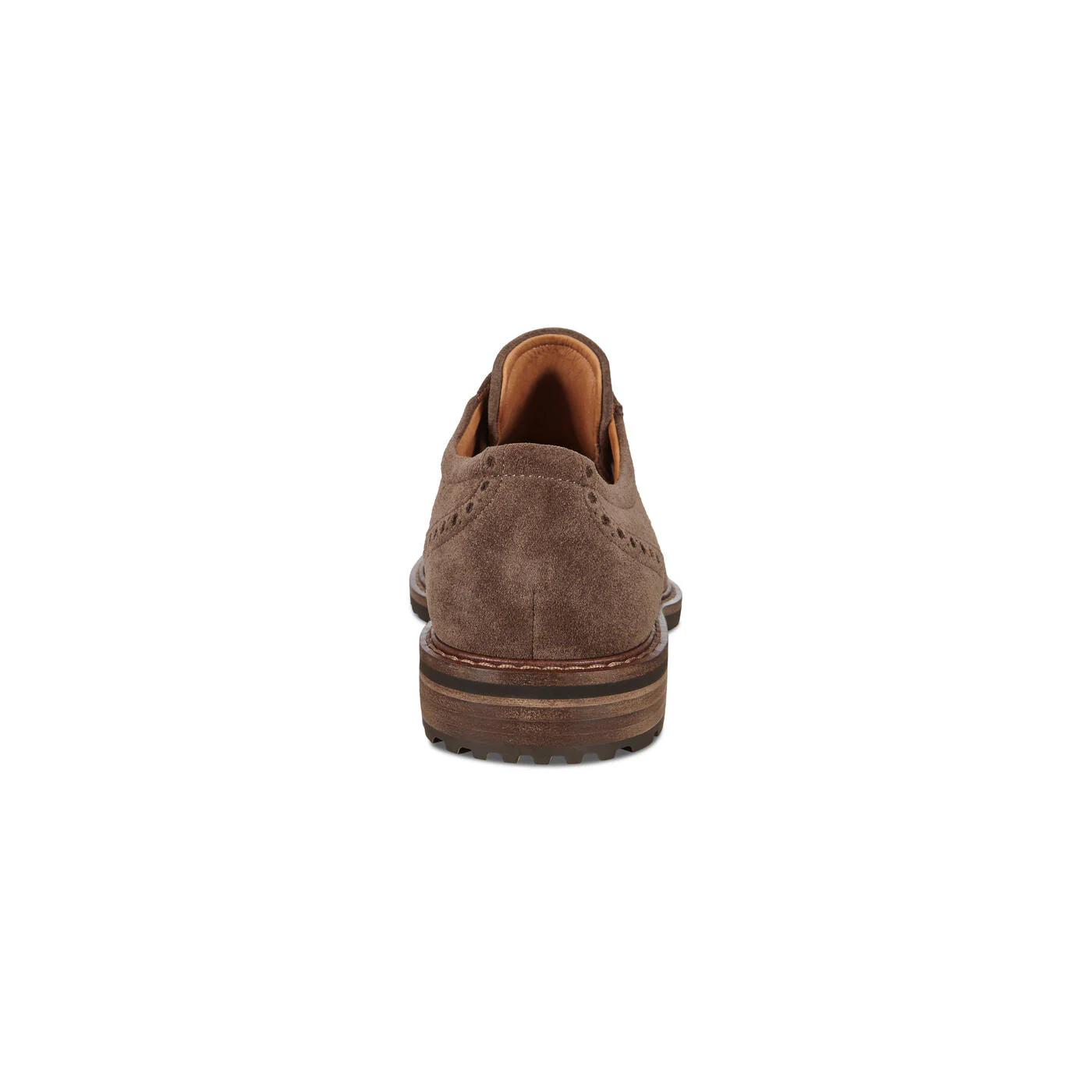 Ecco Men's Vitrus  Wing Tip Tie Dark Grey 64031405559 - Image 7