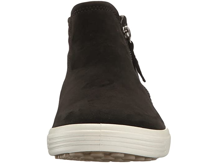 Ecco Women's Soft 7 Black Powder Zip Bootie 43024350263 - Image 5