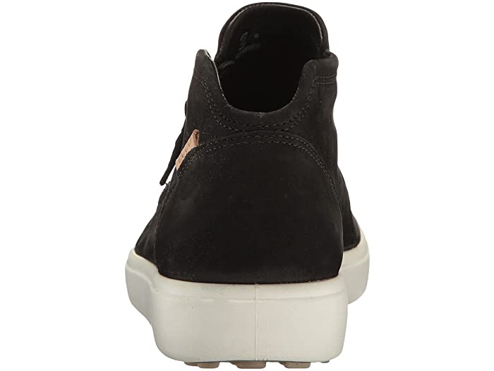 Ecco Women's Soft 7 Black Powder Zip Bootie 43024350263 - Image 6