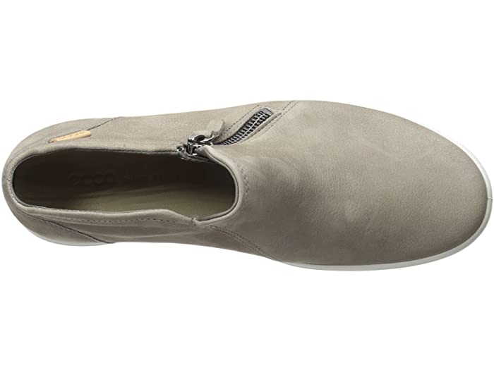 Ecco Women's Soft 7 Warm Grey Powder Zip Bootie 43024350666 - Image 4
