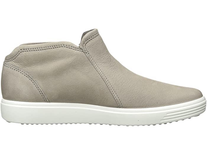 Ecco Women's Soft 7 Warm Grey Powder Zip Bootie 43024350666 - Image 5
