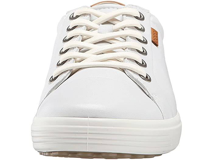 Ecco Women's Soft 7 White Lace Up Sneakers 43000301007 - Image 4