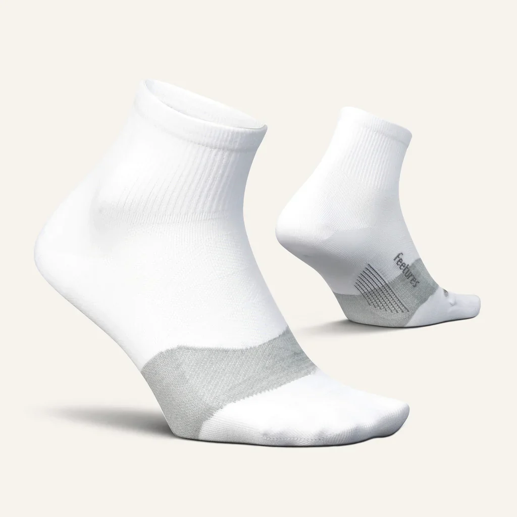 Feetures Elite Ultra Light Quarter White - Image 2