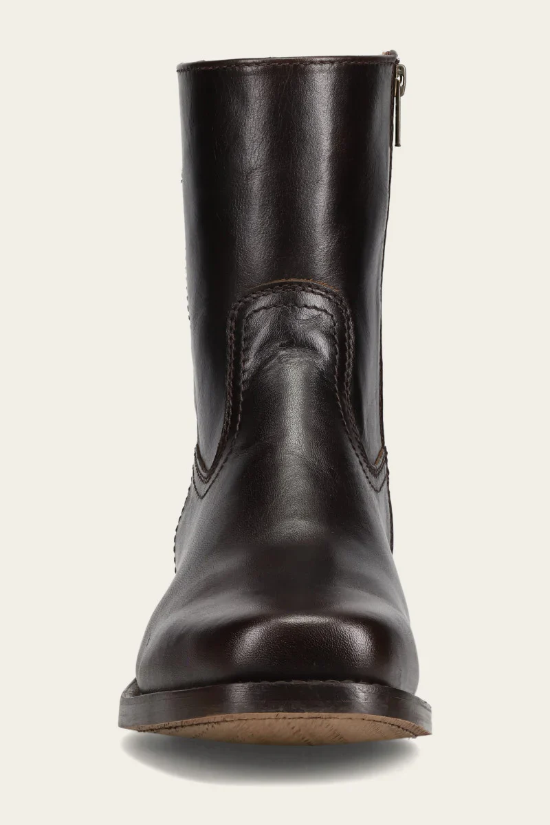 Frye Men's Campus Inside Zip Bourbon - Image 5