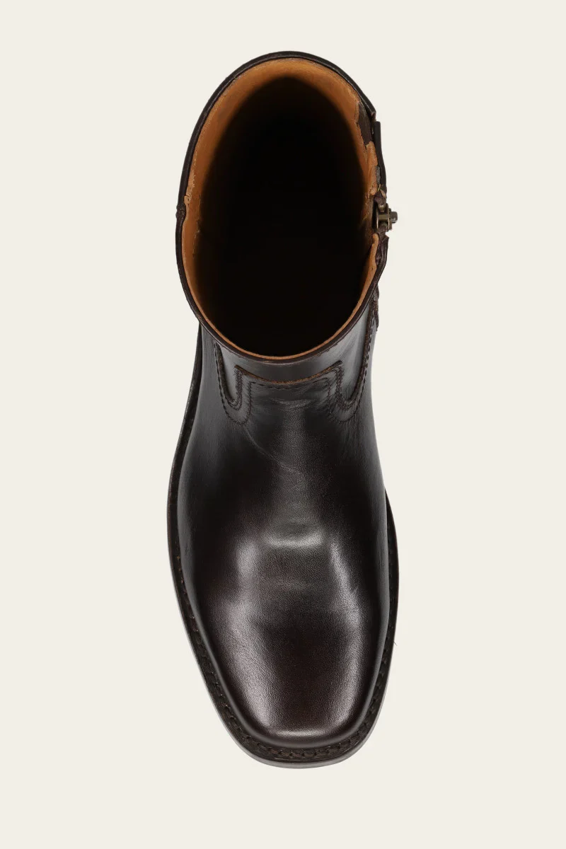 Frye Men's Campus Inside Zip Bourbon - Image 7