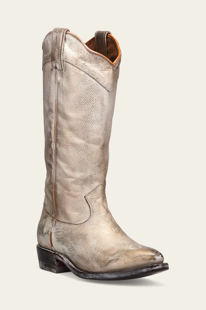 Frye Women's Billy Daisy Pull On Light Gold