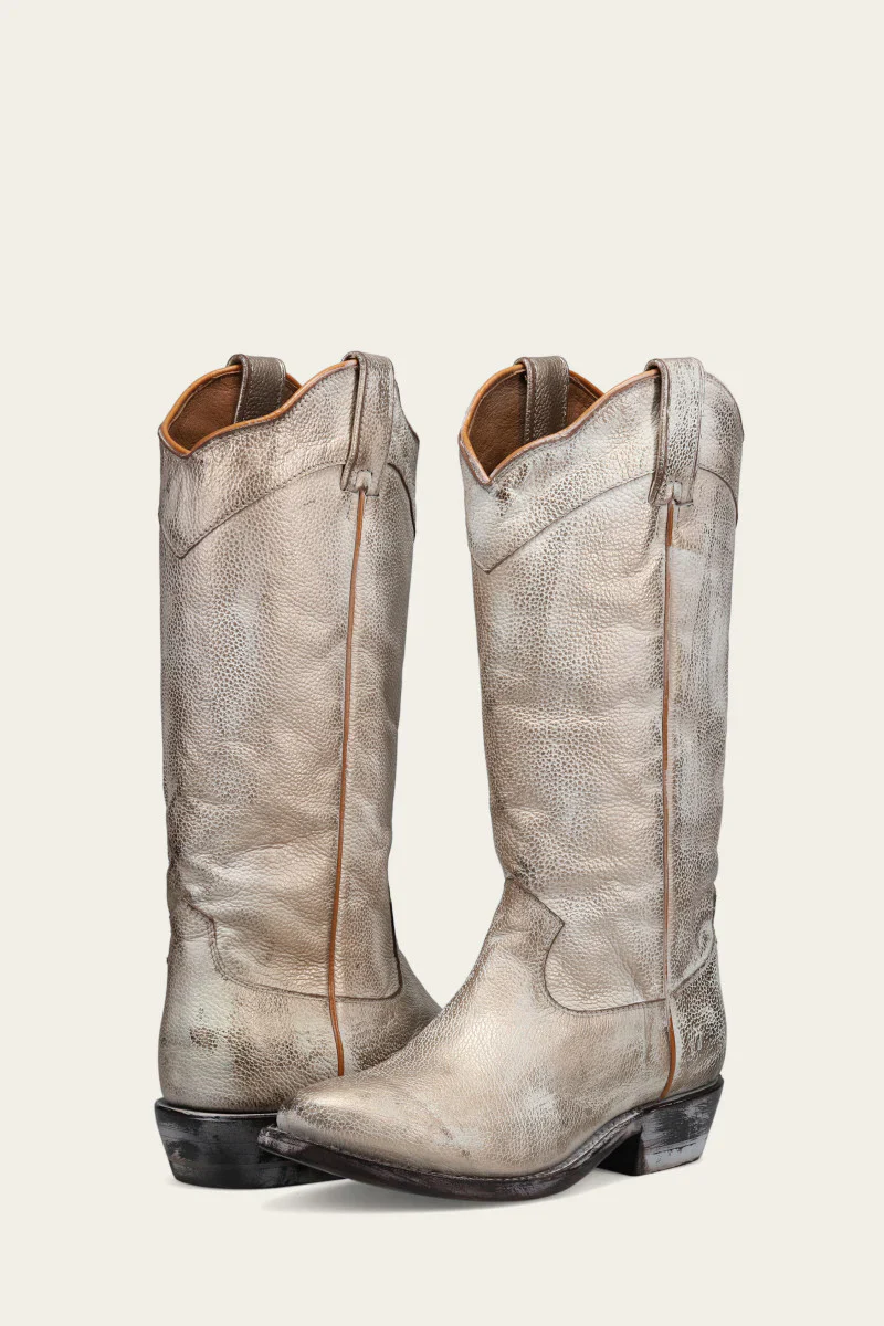 Frye Women's Billy Daisy Pull On Light Gold - Image 2