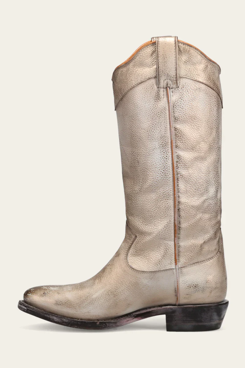 Frye Women's Billy Daisy Pull On Light Gold - Image 3