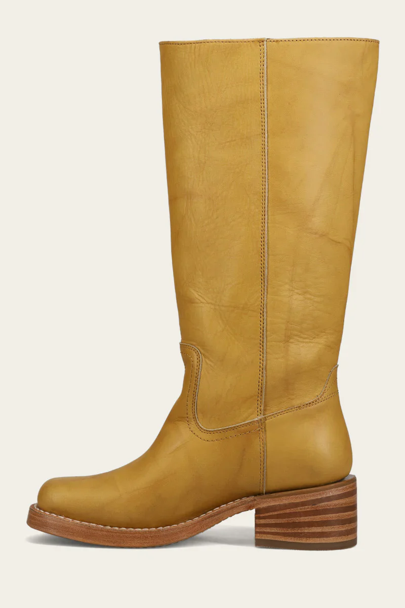 Frye Women's Campus 14L Wide Calf Banana Extended - Image 3