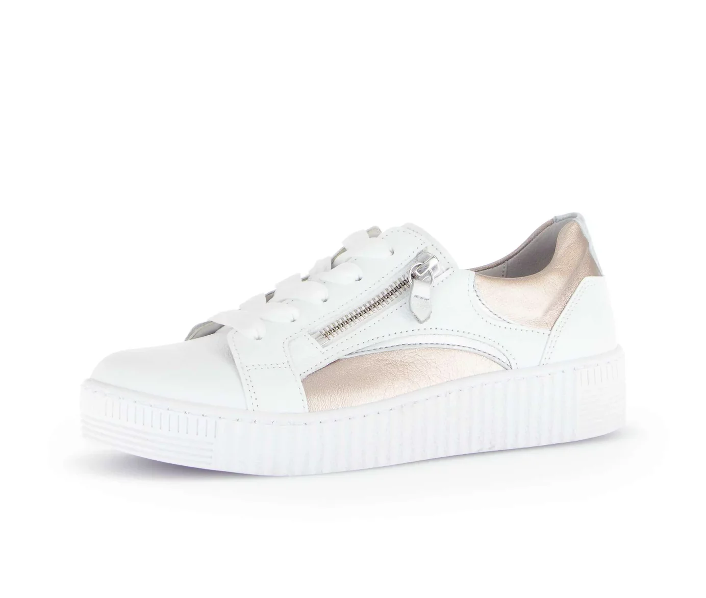 Gabor Women's 63.330.21 Weiss Silber Puder - Image 3