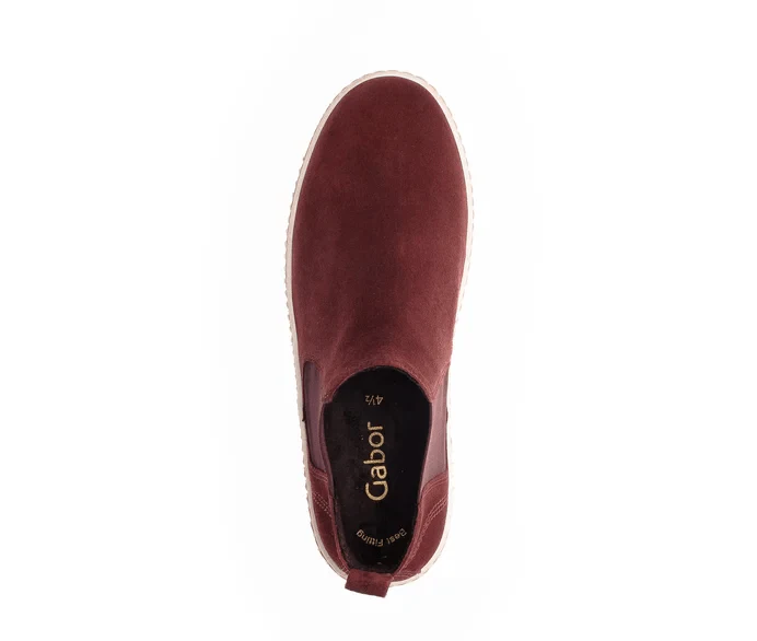 Gabor Women's Chelsea Dark Red Bootie - Image 6