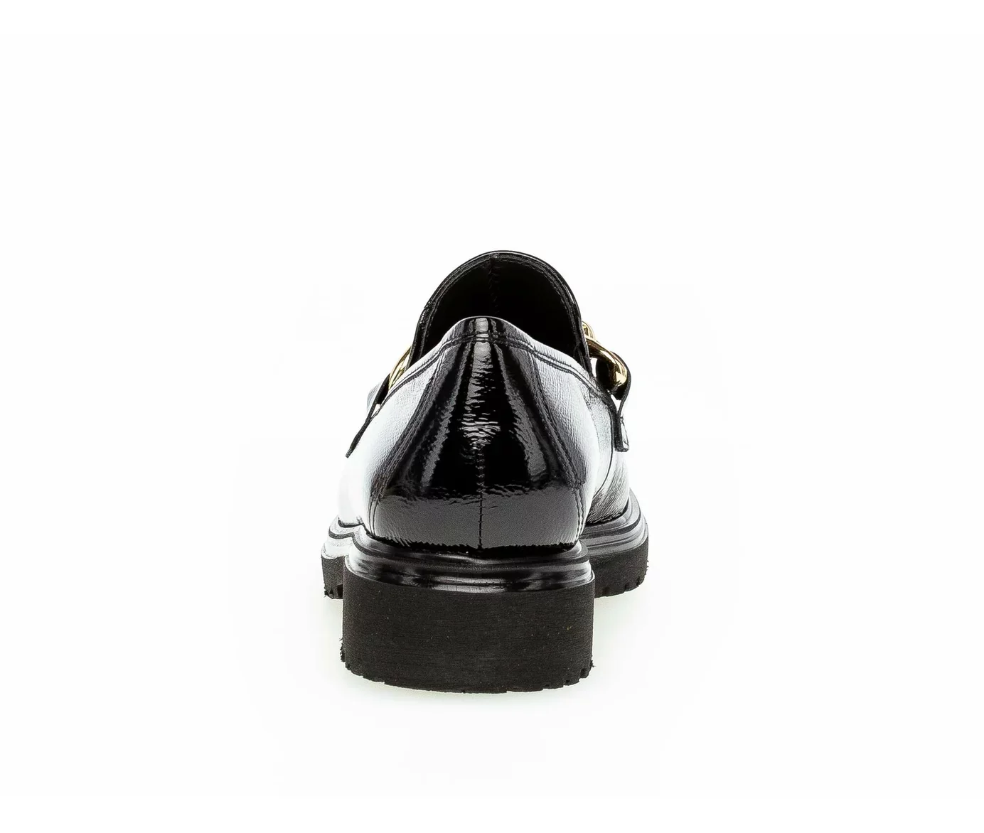 Gabor Women's Loafers 92.554.97 Wrinkle Lack Schwarz - Image 4