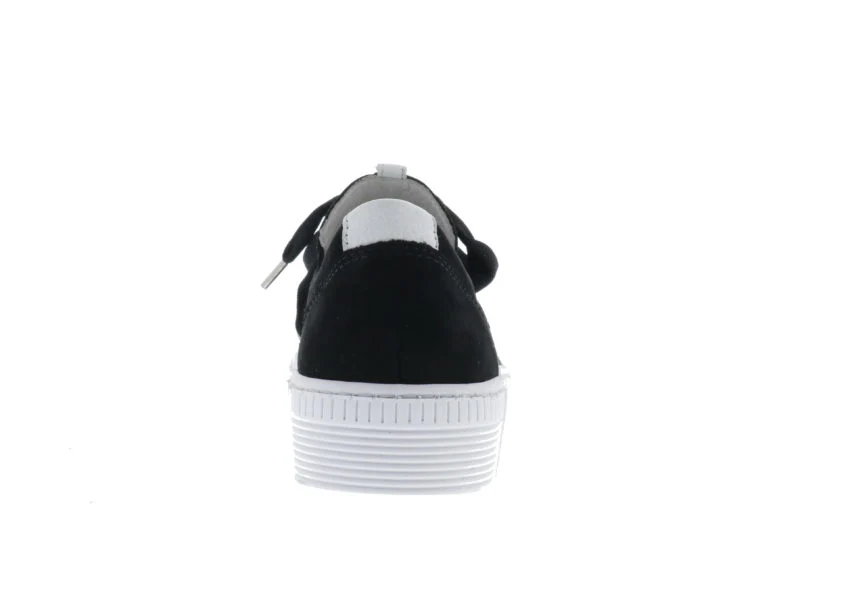 Gabor Women's Slip On Trainer 83.333.17 Schwarz/Weiss - Image 3