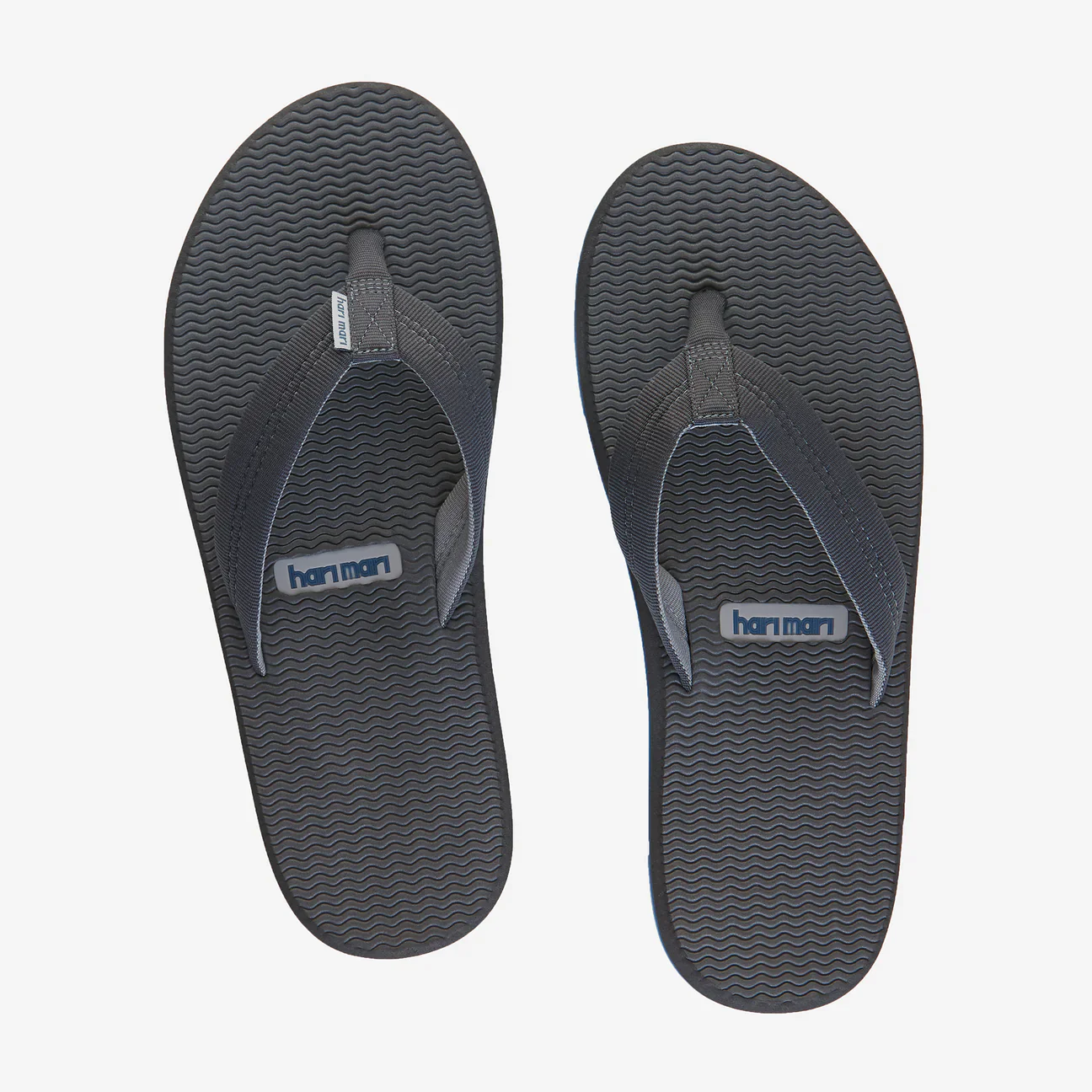 Hari Mari Men’s Flip Flop Dunes Dark Charcoal - Image 3