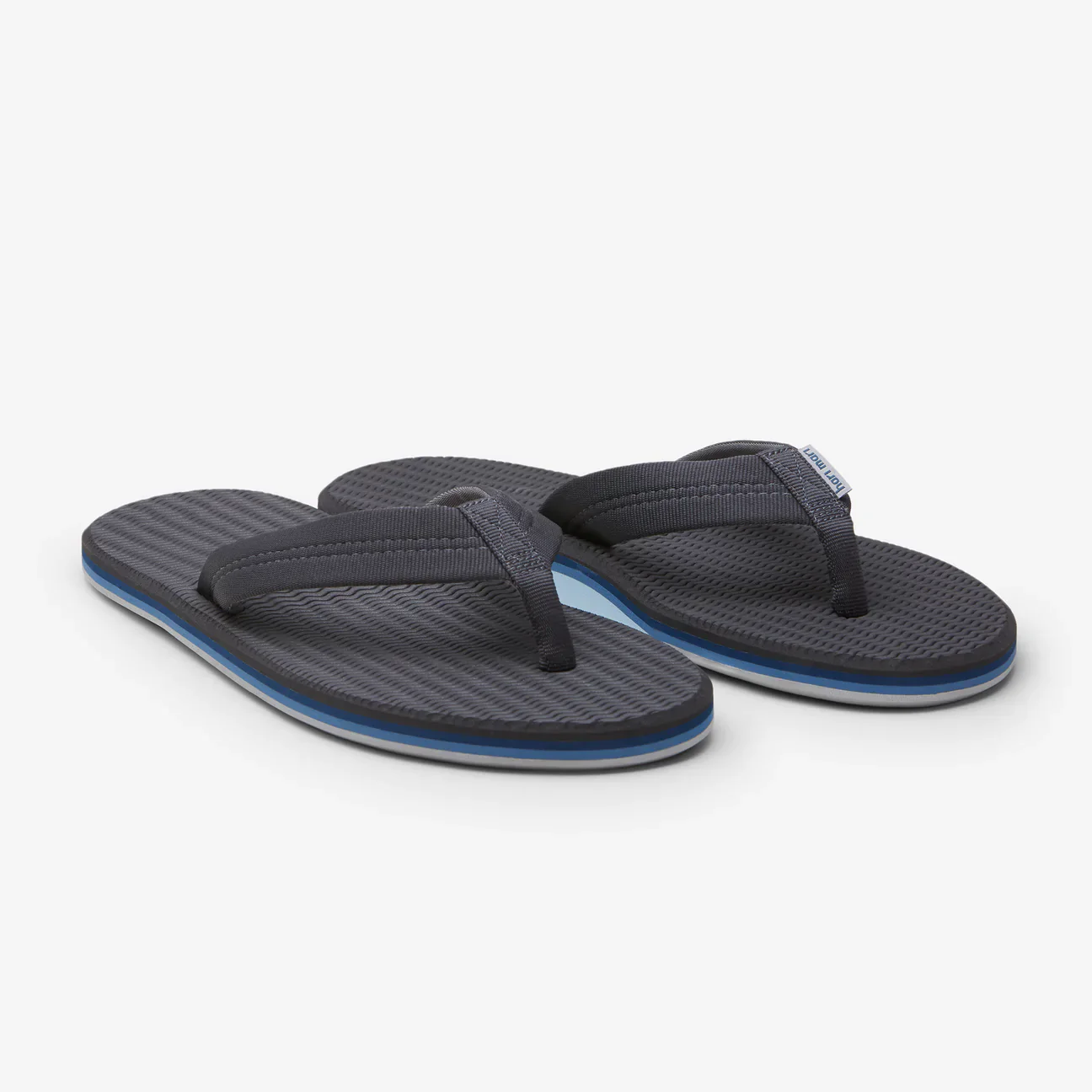 Hari Mari Men’s Flip Flop Dunes Dark Charcoal - Image 4