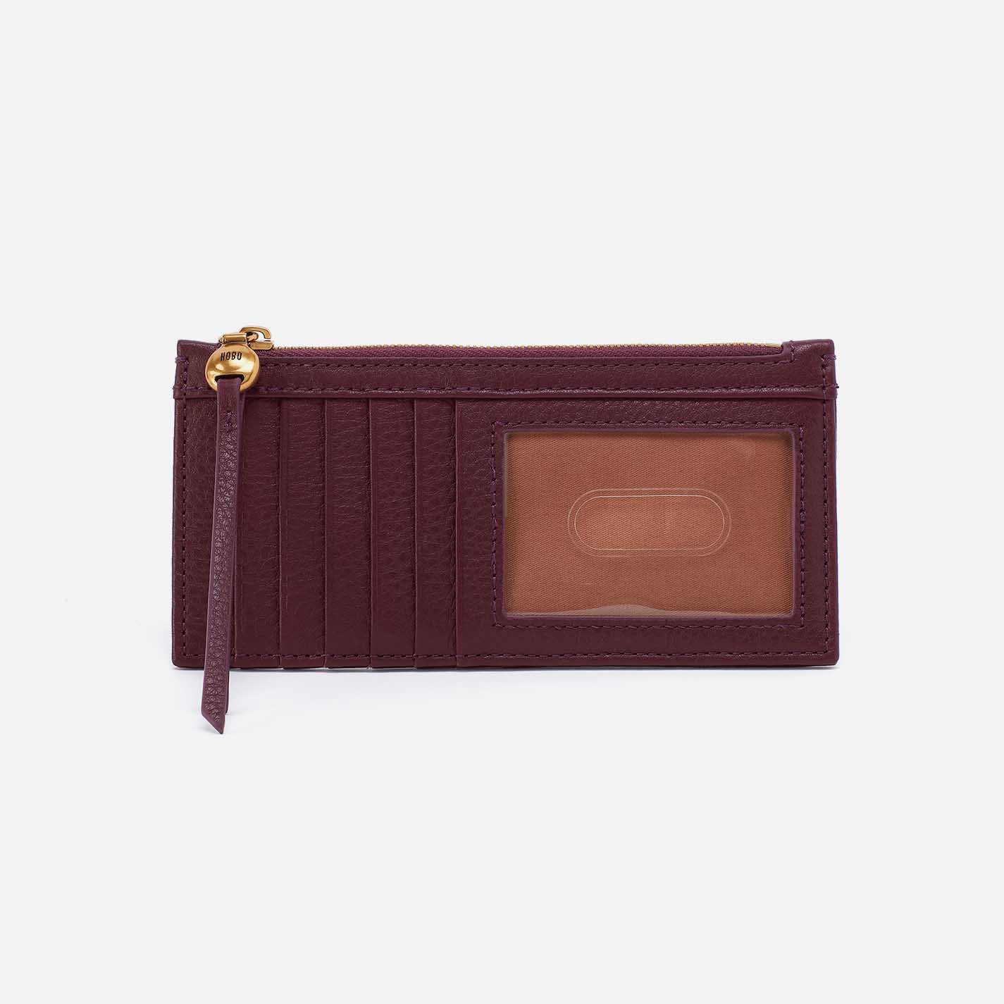 Hobo Carte Card Case Mulberry Glaze