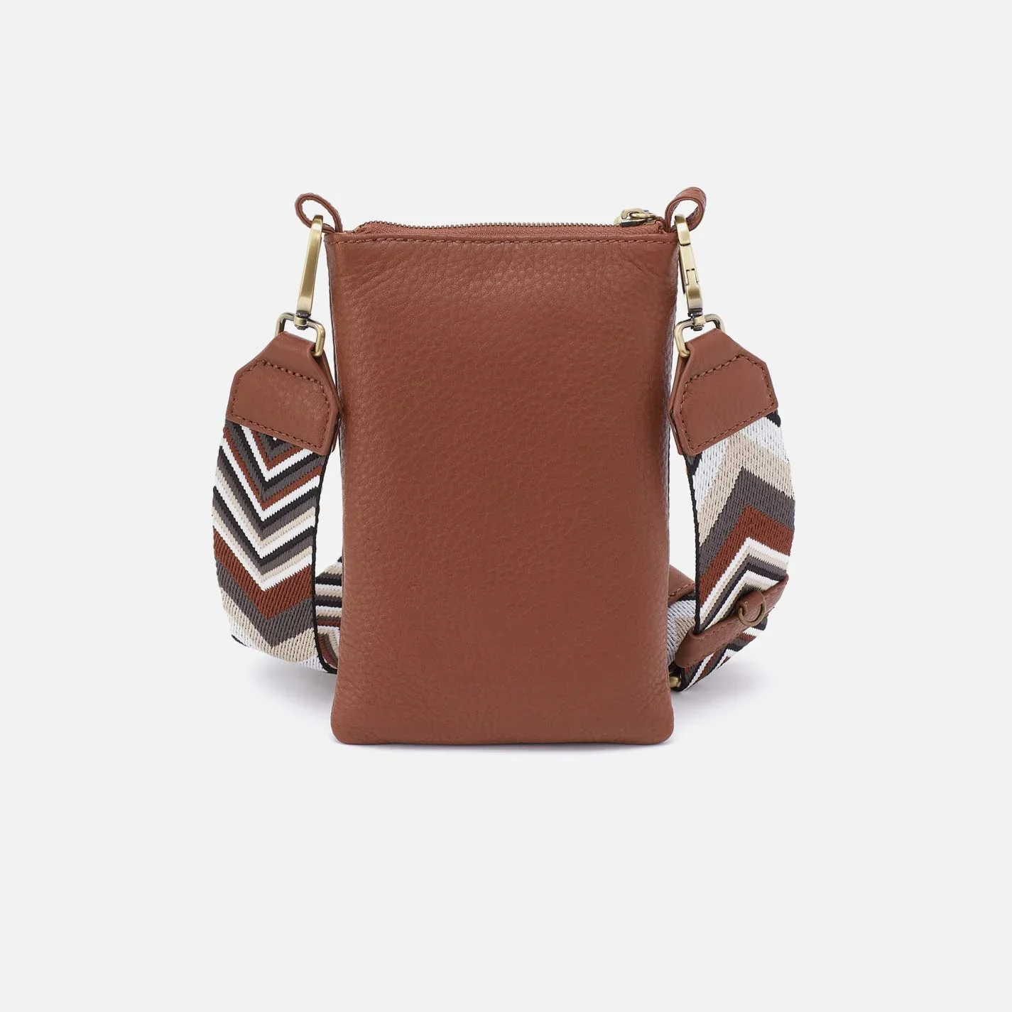 Hobo Cass Phone Crossbody Bridle Brown - Image 3