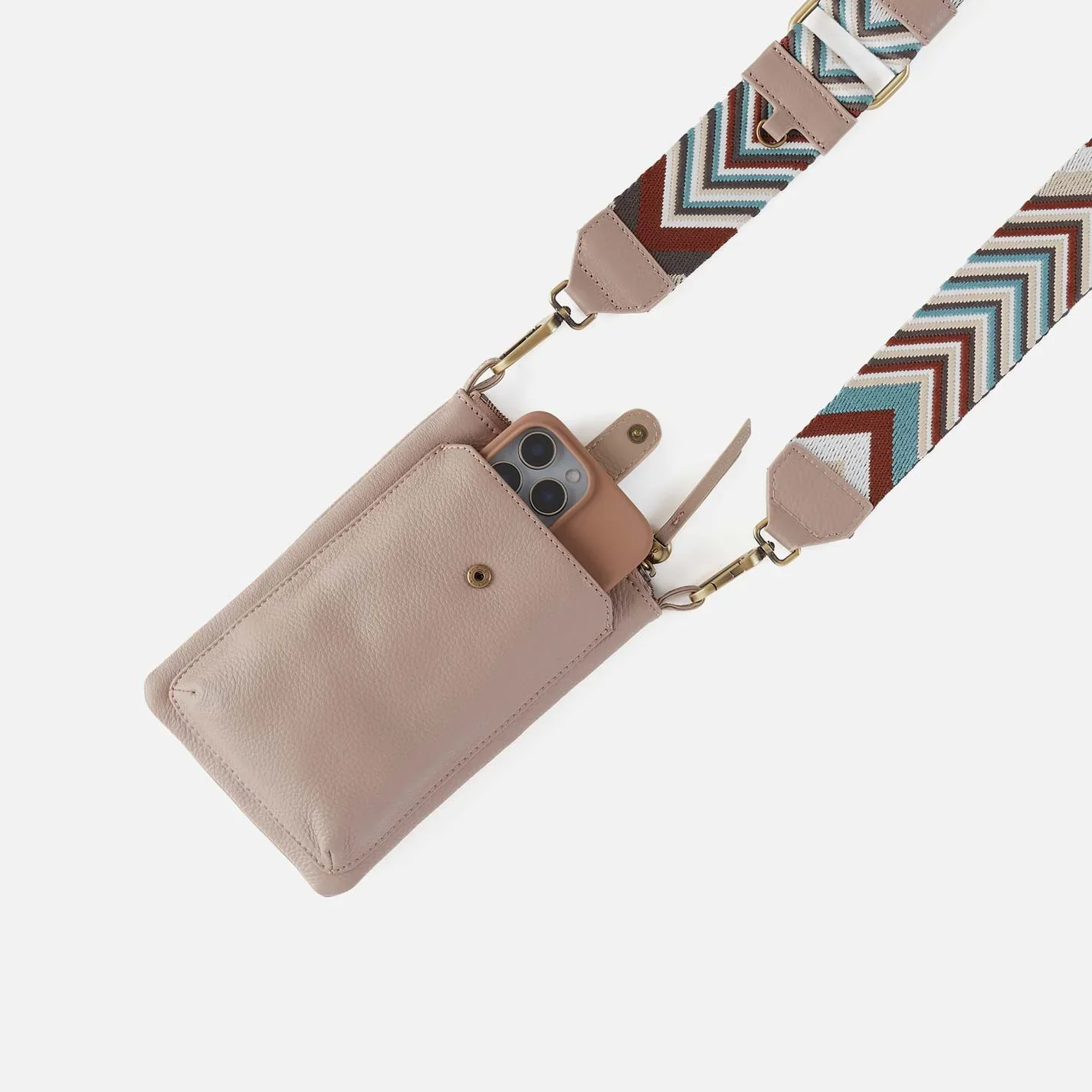 Hobo Cass Phone Crossbody Warm Adobe - Image 2