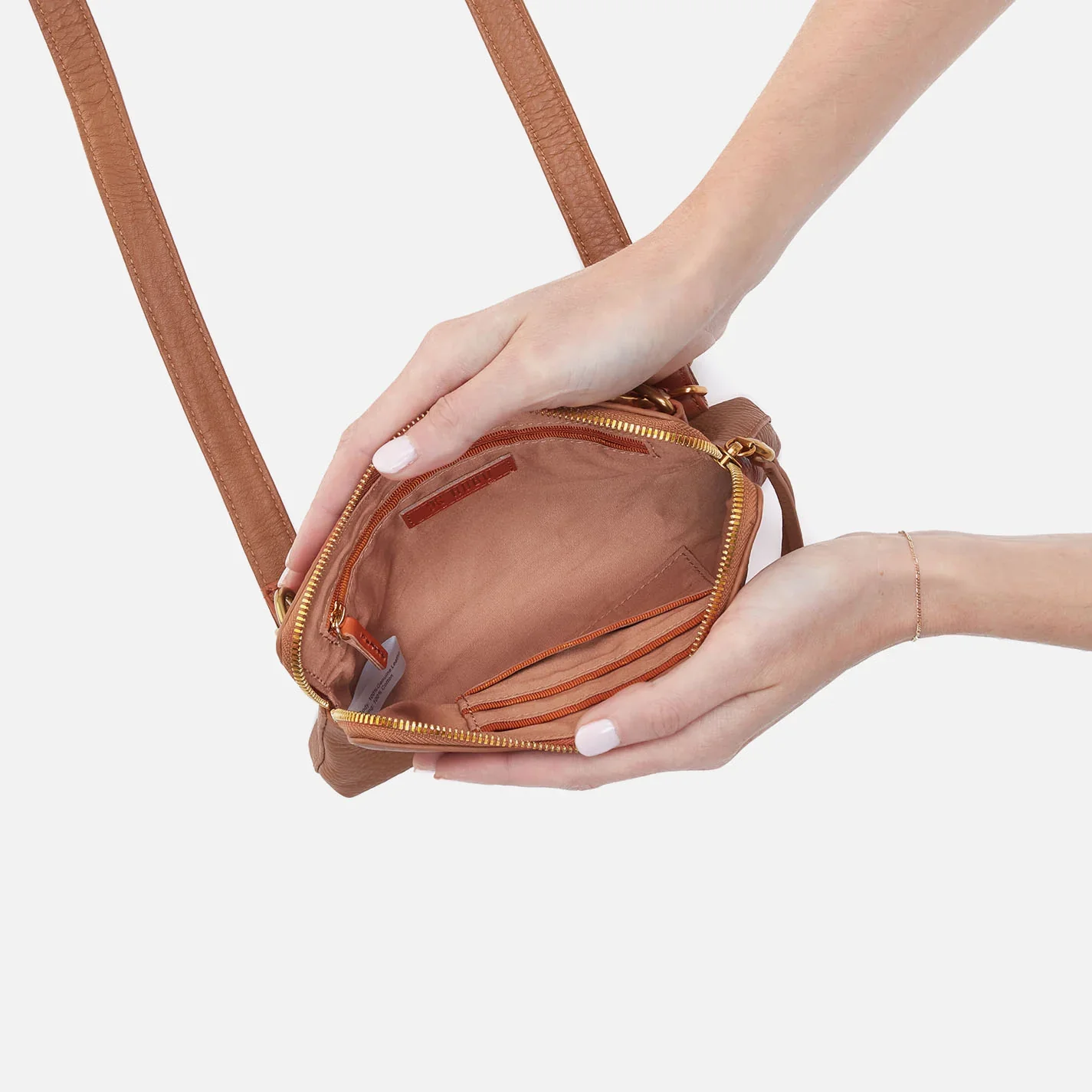 Hobo Fern Slim Belt Warm Honey - Image 2