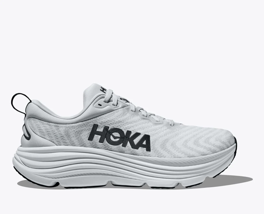 Hoka Men’s Gaviota 5 Nimbus Cloud Steel Wool - Image 2