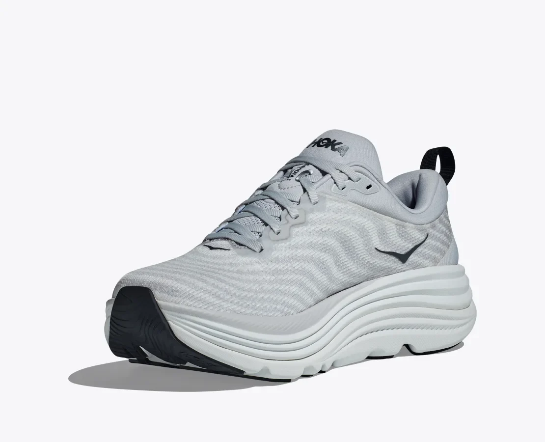 Hoka Men’s Gaviota 5 Nimbus Cloud Steel Wool - Image 3