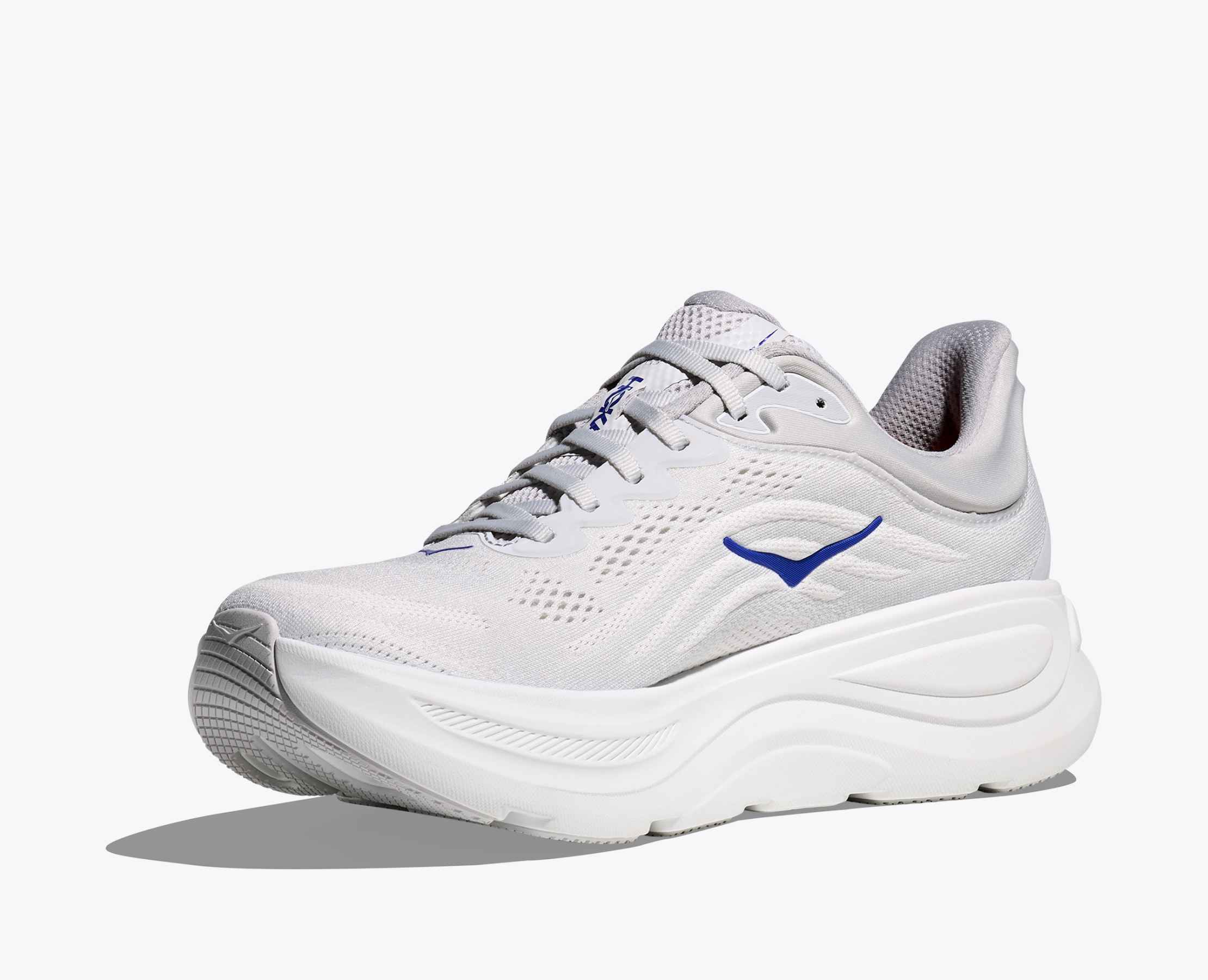 Hoka Men's Bondi 9 Cosmic Grey Ultramarine - Image 3