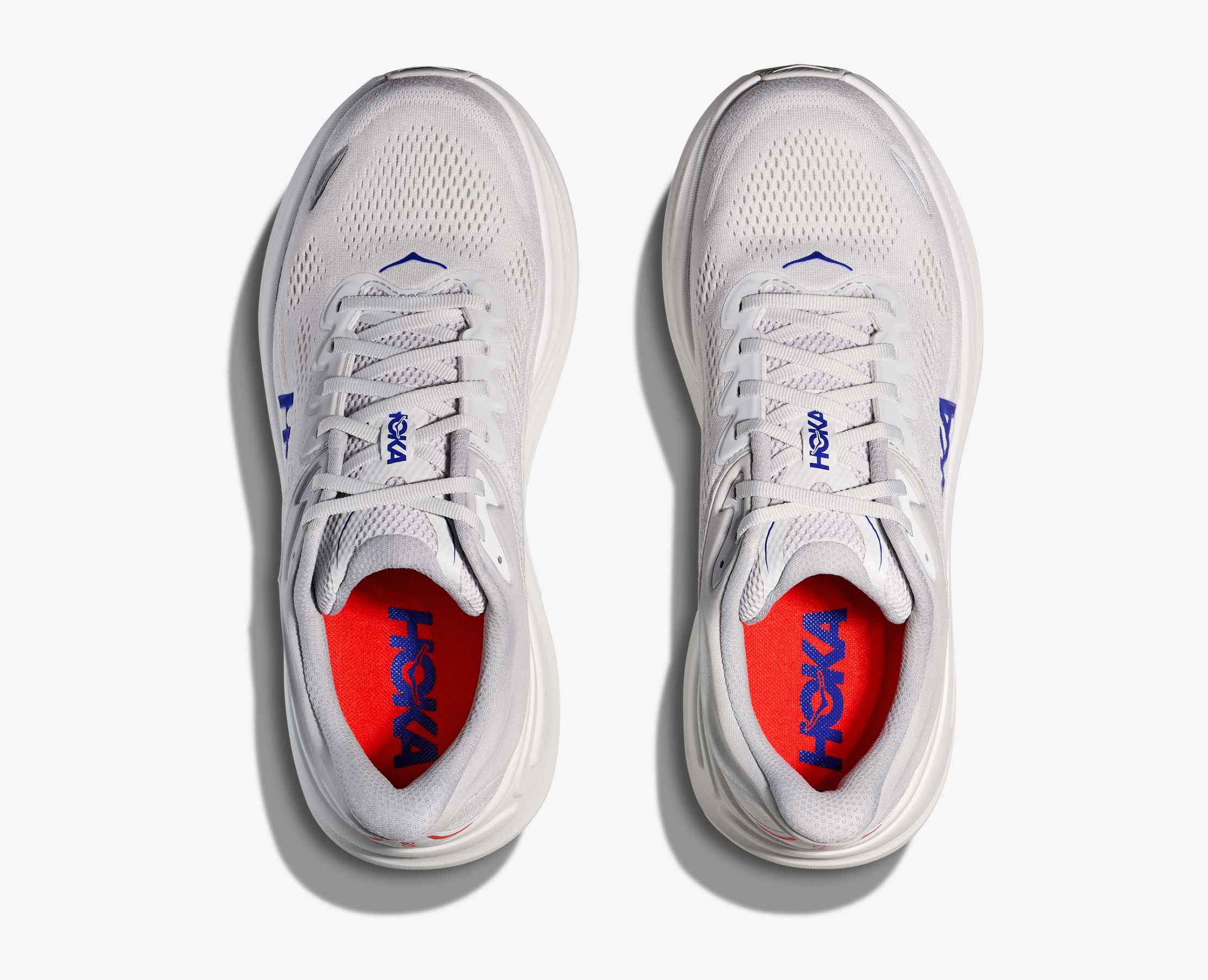 Hoka Men's Bondi 9 Cosmic Grey Ultramarine - Image 4
