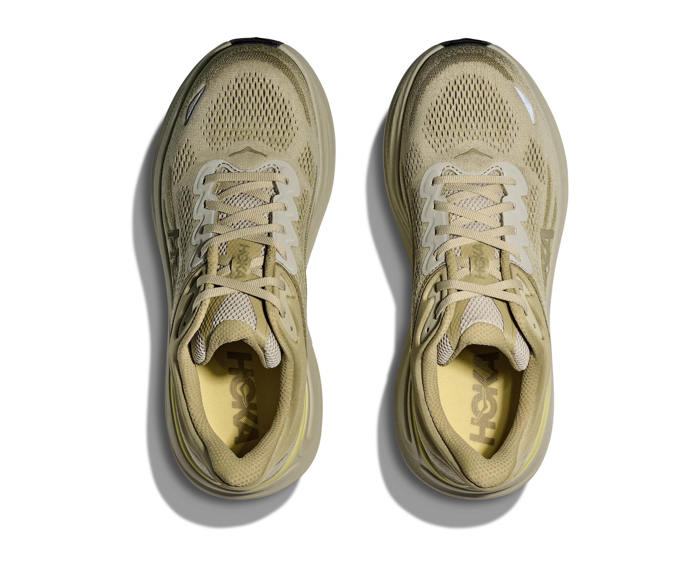 Hoka Men's Bondi 9 Grassland Oyster Mushroom - Image 6