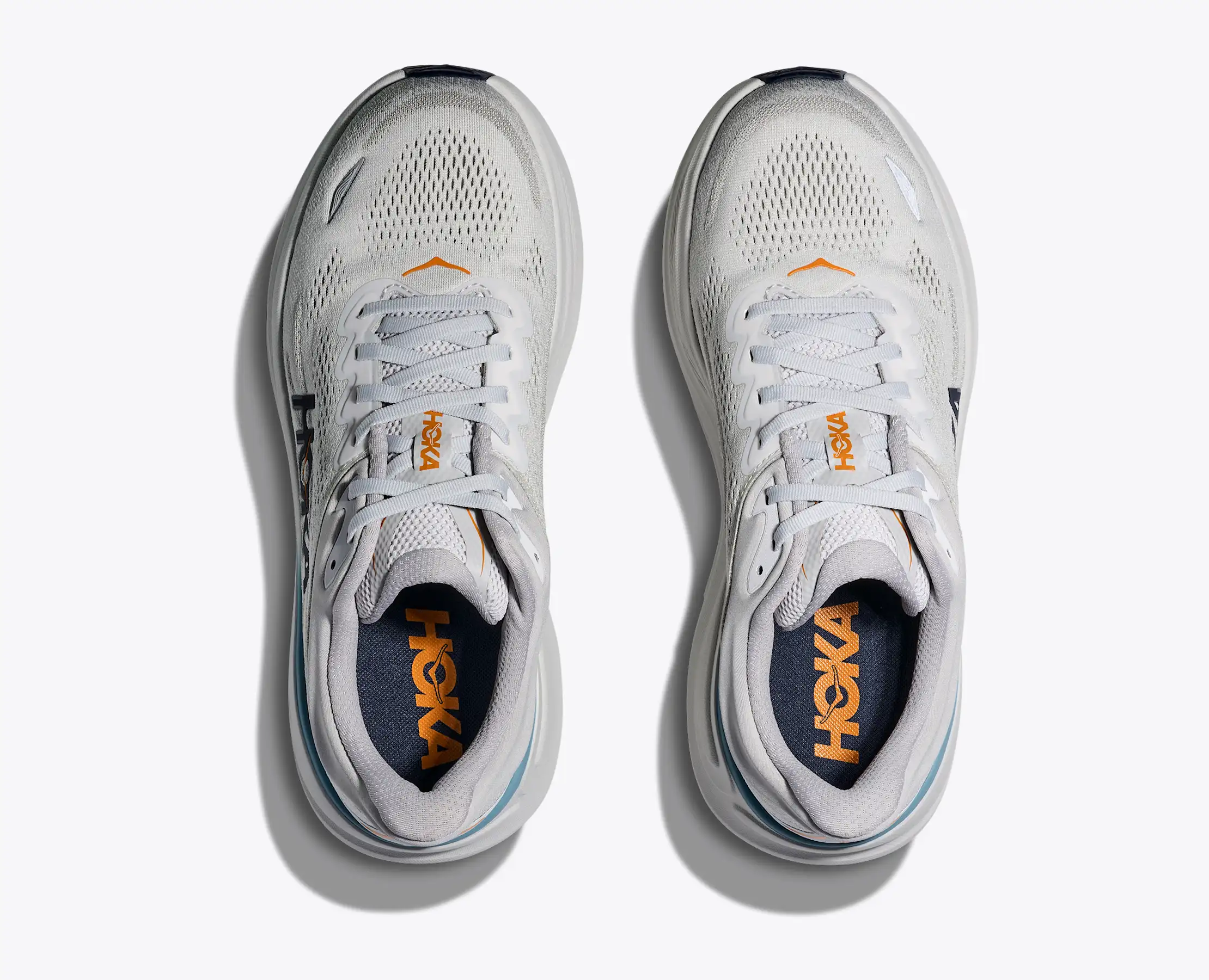 Hoka Men's Bondi 9 Stardust Cosmic Grey - Image 3