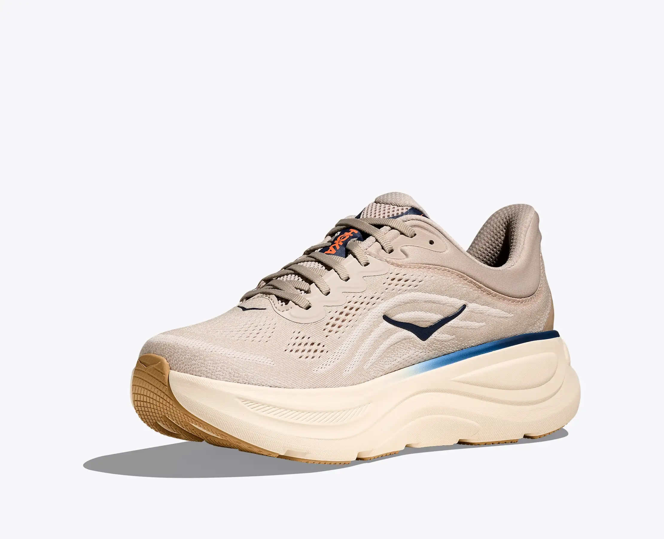 Hoka Men's Bondi 9 Stucco Grout - Image 3