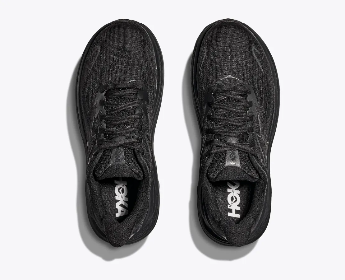 Hoka Men's Clifton 10 Black Black - Image 4