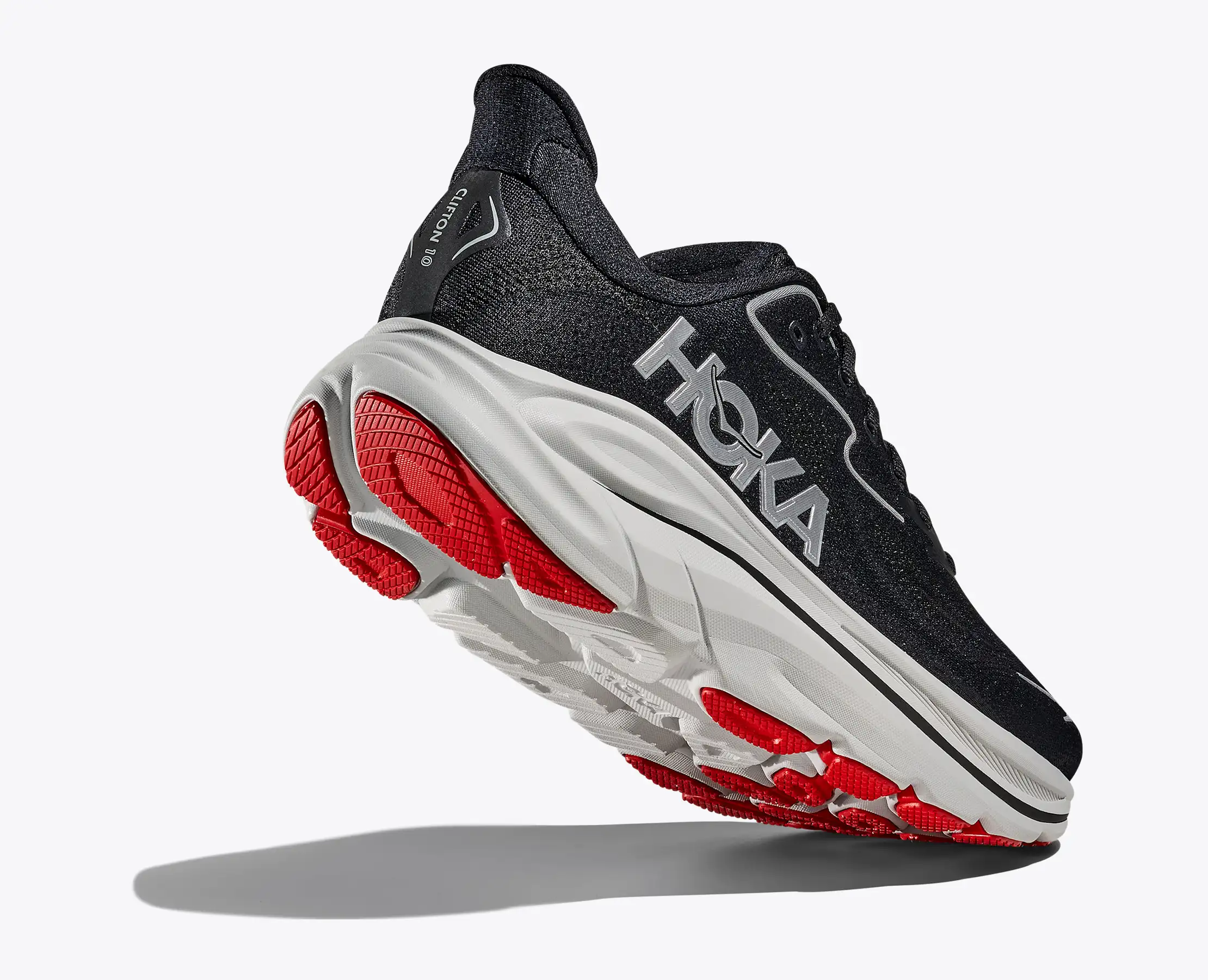 Hoka Men's Clifton 10 Black Silver