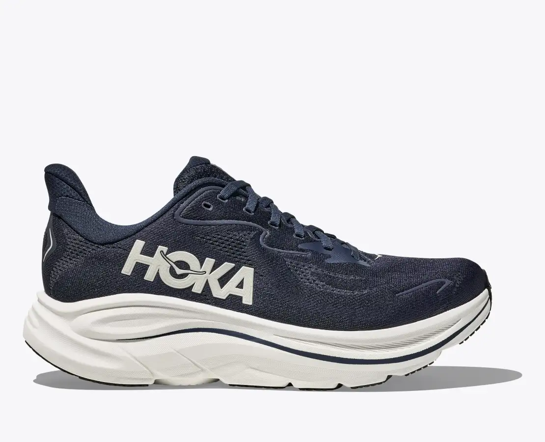 Hoka Men's Clifton 10 Navy White - Image 2