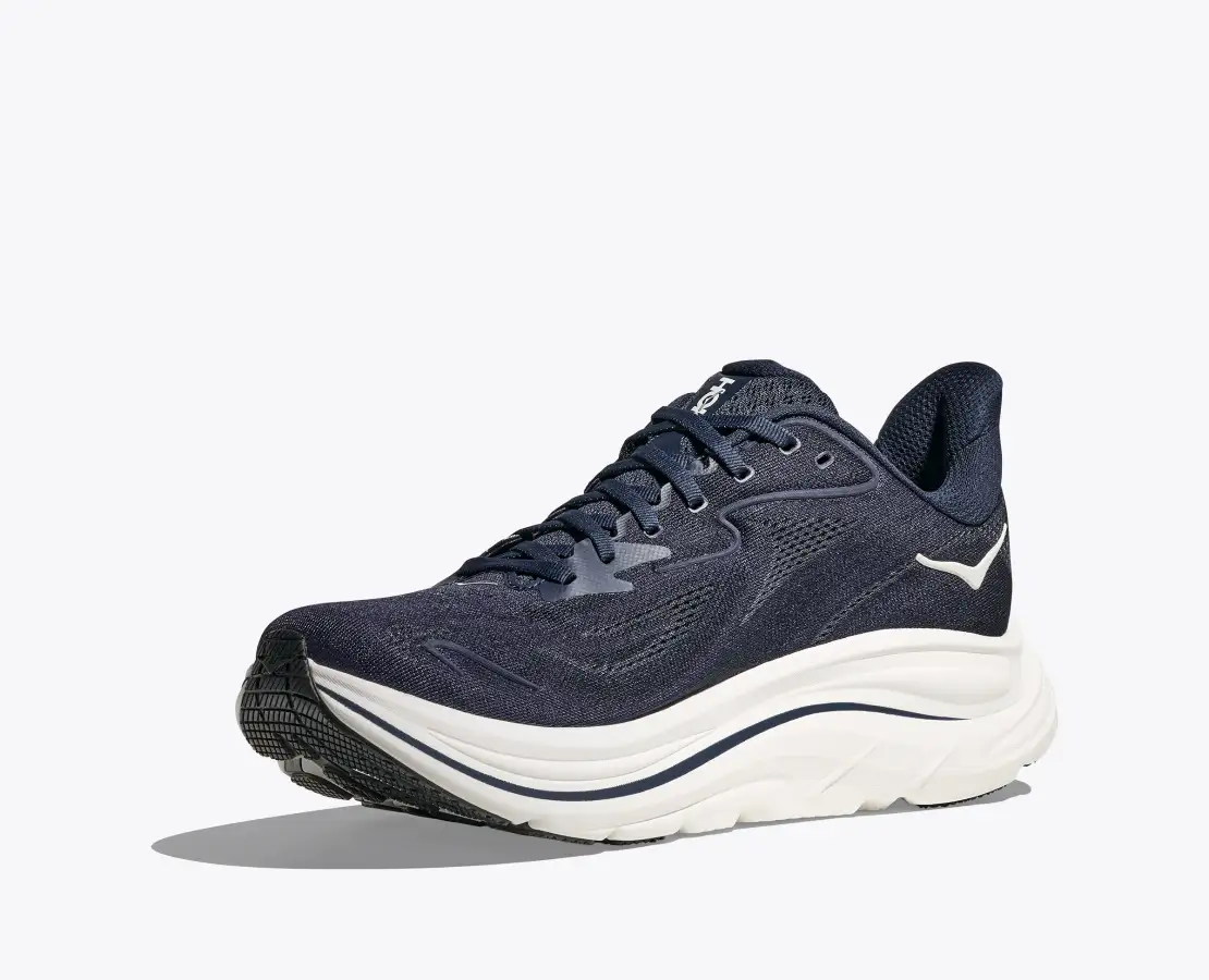 Hoka Men's Clifton 10 Navy White - Image 3