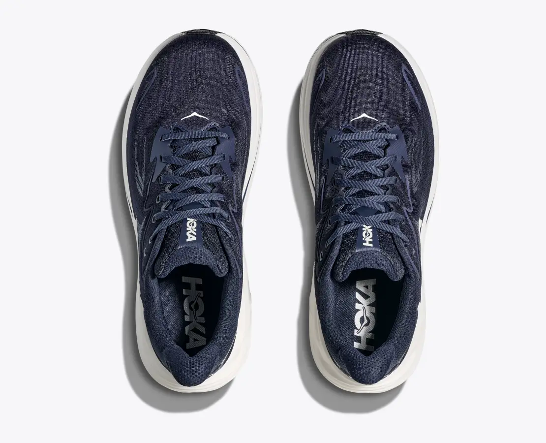 Hoka Men's Clifton 10 Navy White - Image 4