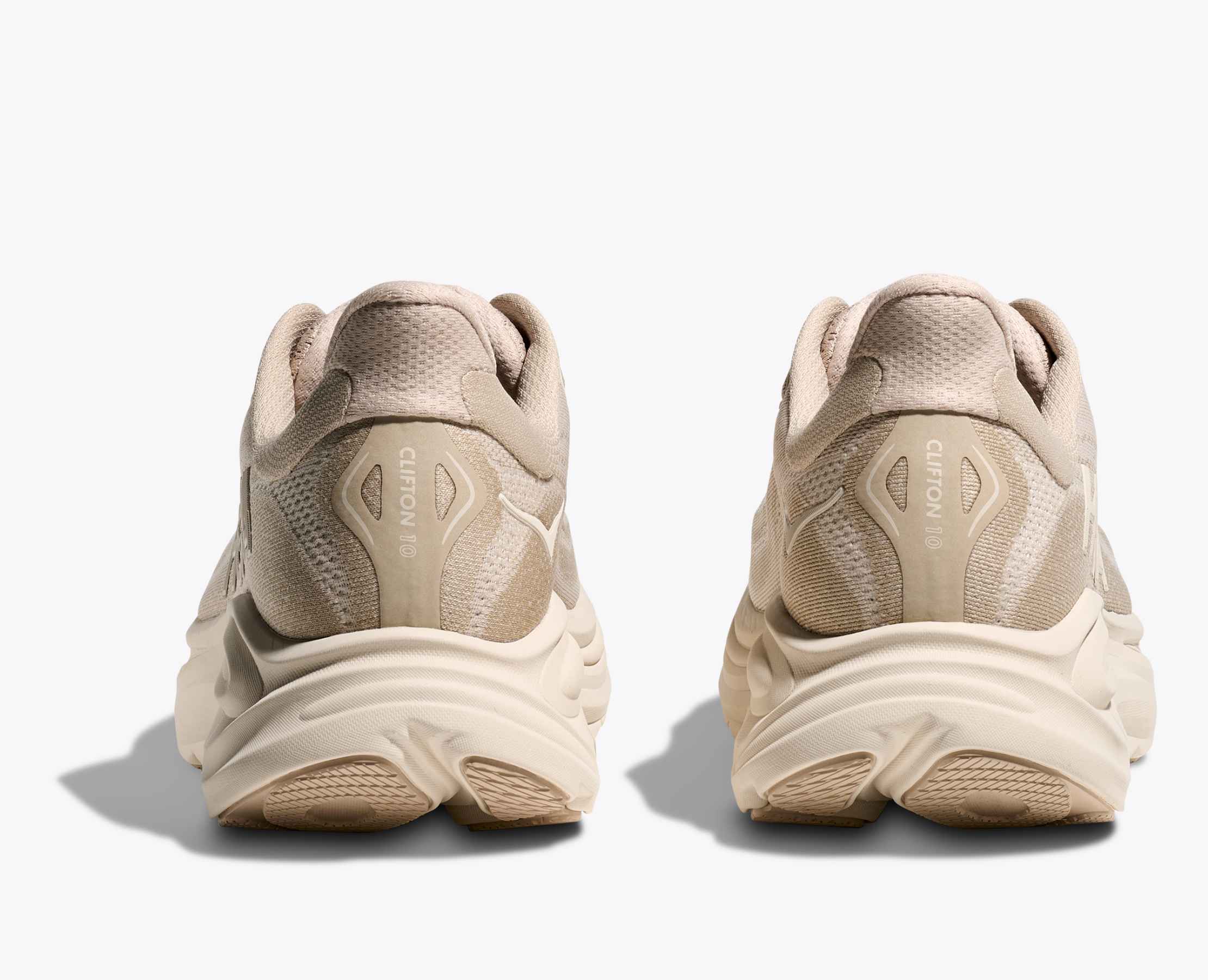 Hoka Men's Clifton 10 Oatmeal Oak Milk - Image 5