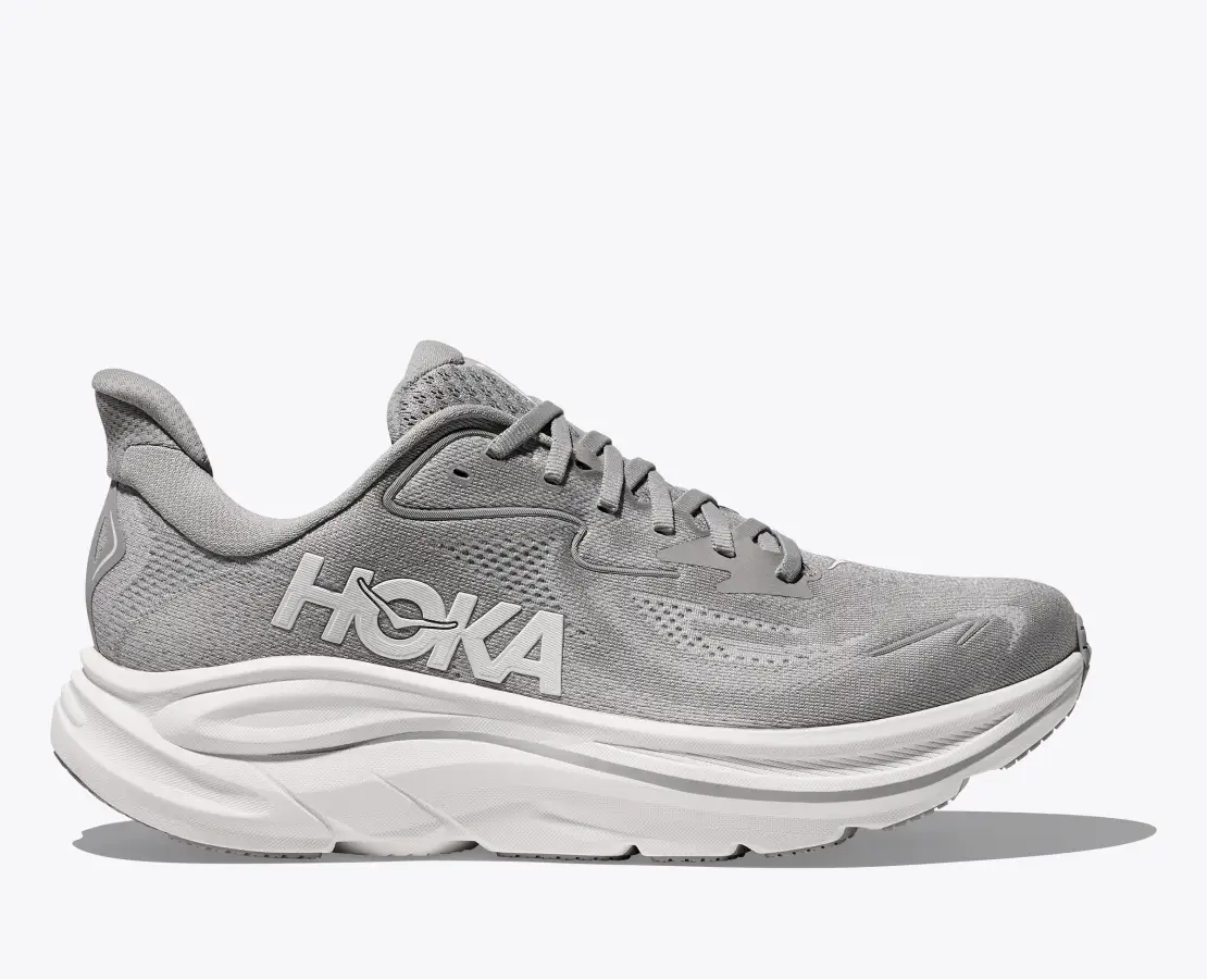 Hoka Men's Clifton 10 Stellar Grey Stardust - Image 2
