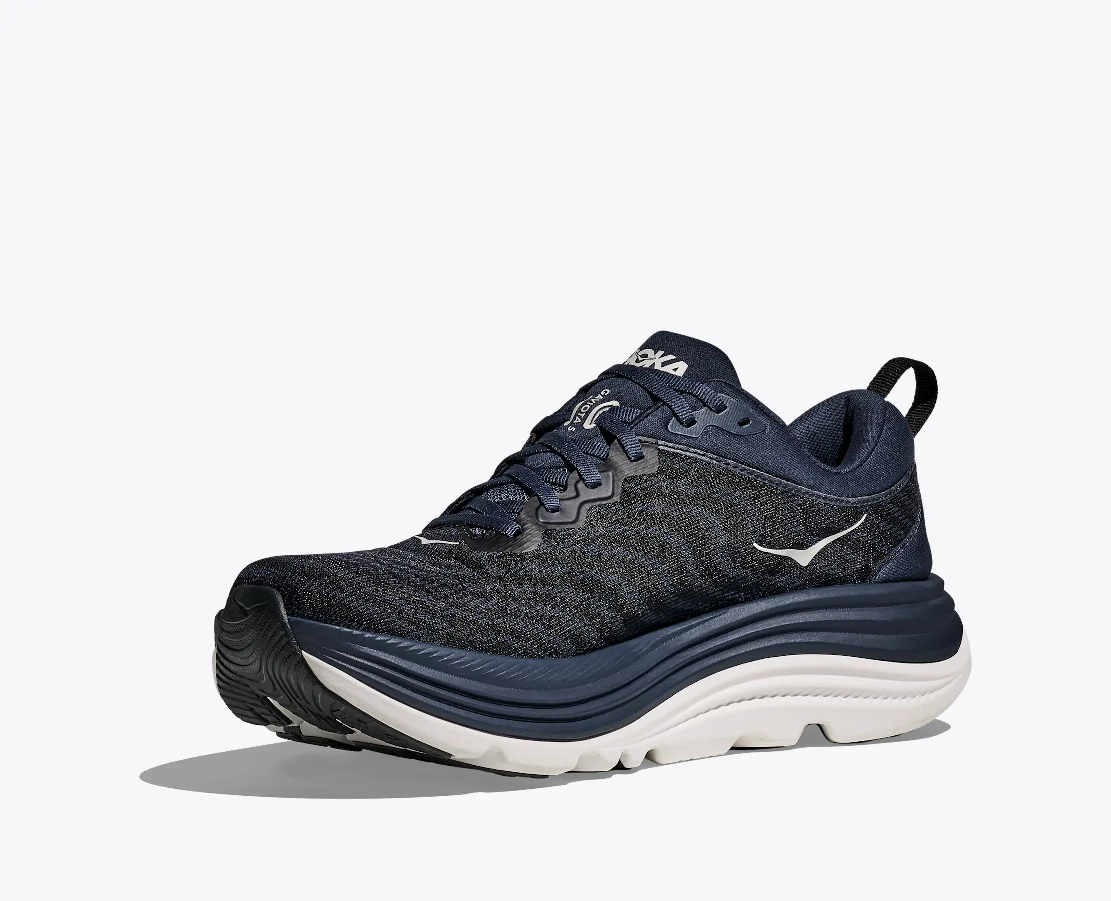 Hoka Men's Gaviota 5 Varsity Navy White - Image 4