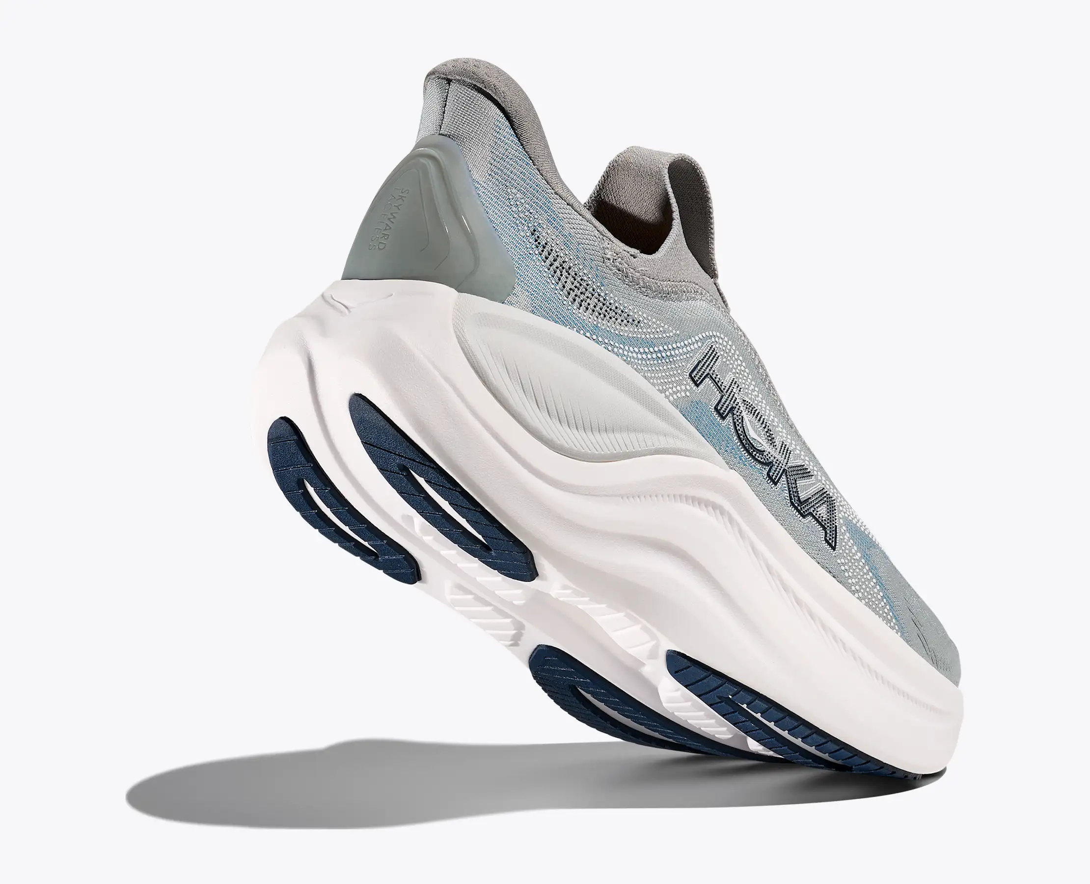 Hoka Men's Skyward Laceless Stardust Stellar Grey