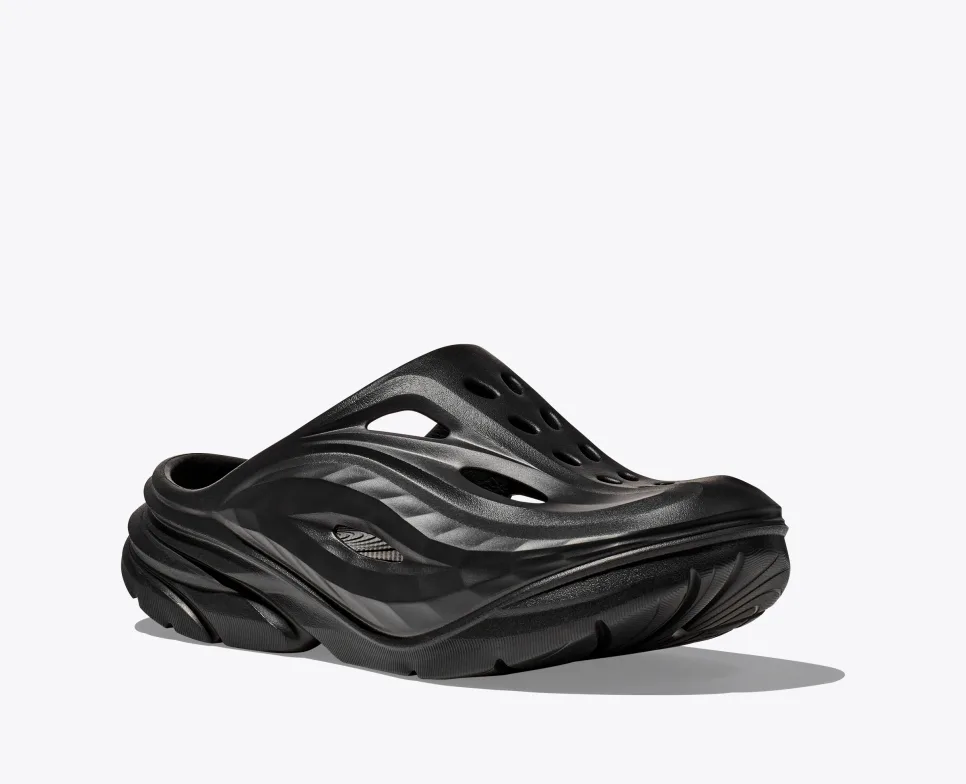 Hoka Unisex Ora Recovery Mule Black - Image 2