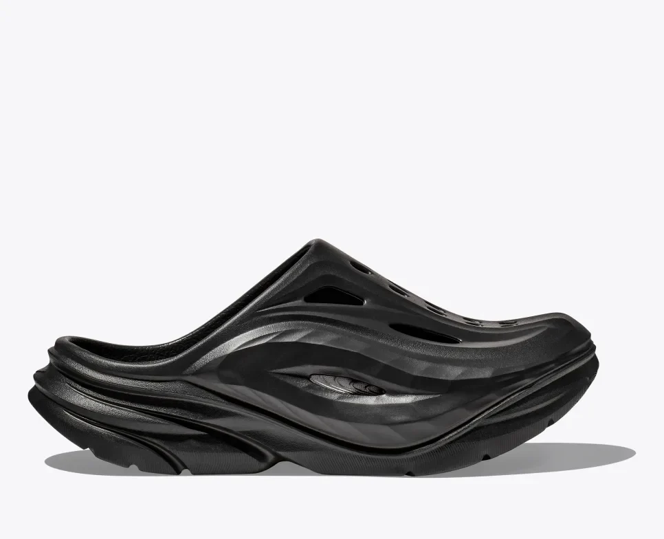 Hoka Unisex Ora Recovery Mule Black - Image 3