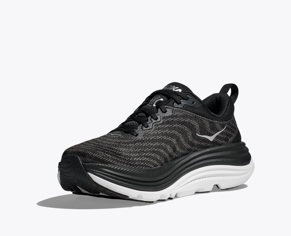 Hoka Women’s Gaviota 5 Black White - Image 4