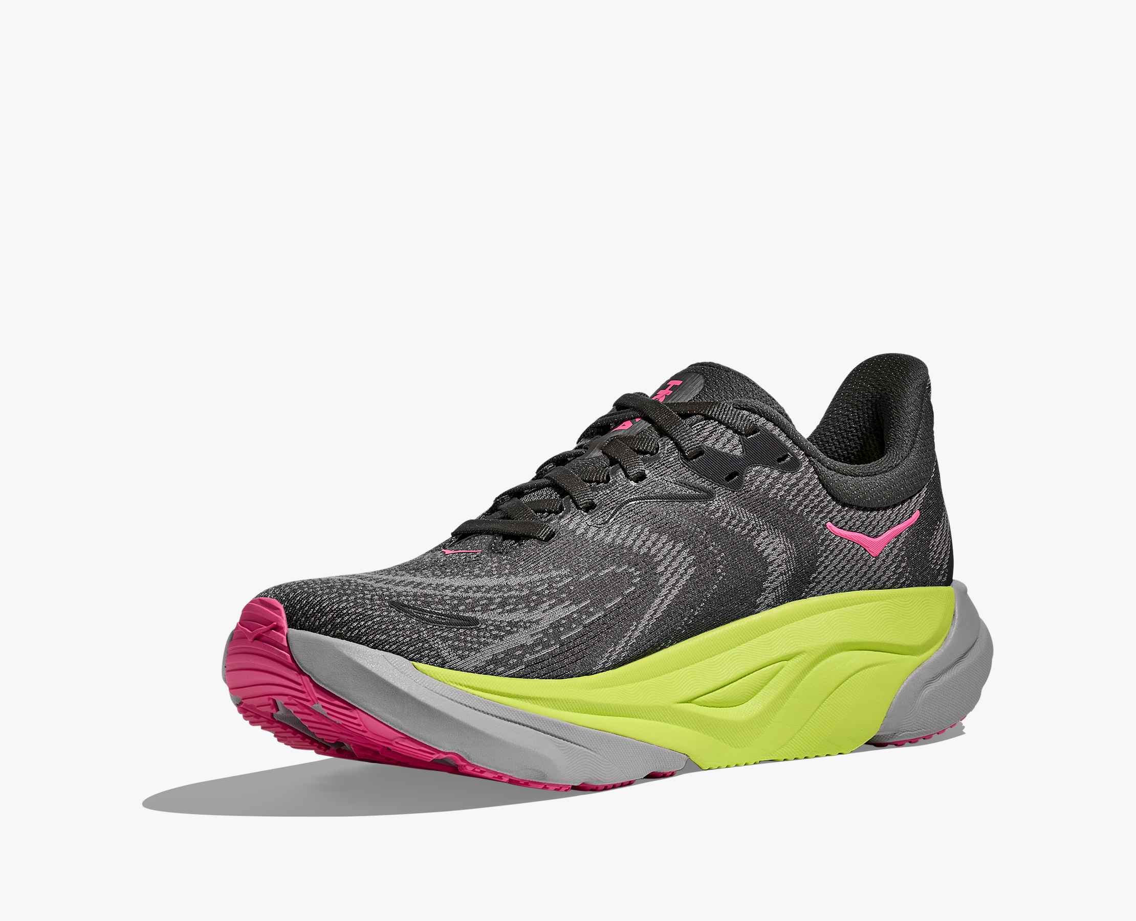 Hoka Women's Arahi 8 Charcoal Grey Grey Skies - Image 3