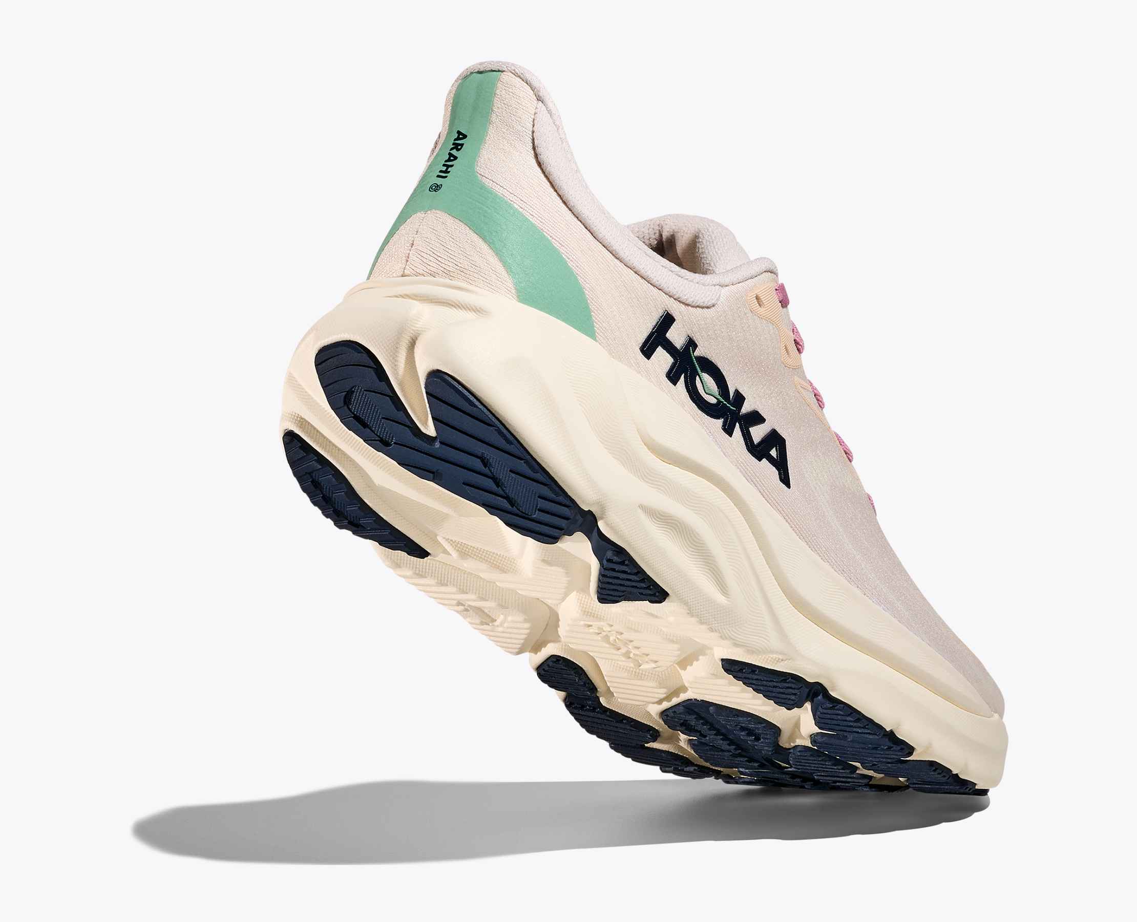 Hoka Women's Arahi 8 Rose Cream Alabaster